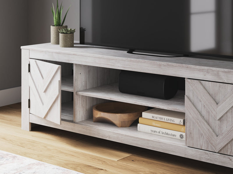 Cayboni 71" TV Stand -  Ashley Furniture Entertainment Center  Fresh Start Furniture