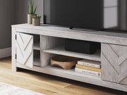 Cayboni 71" TV Stand with Electric Fireplace -  Ashley Furniture TV Stand w/Fire  Fresh Start Furniture