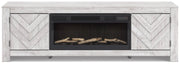 Cayboni 71" TV Stand with Electric Fireplace -  Ashley Furniture TV Stand w/Fire  Fresh Start Furniture