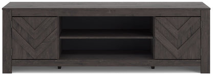 Cayboni 71" TV Stand with Electric Fireplace
