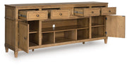 Sharlance 81" TV Stand Ashley Furniture TV Stand  Fresh Start Furniture