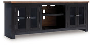 Wildenauer 76" TV Stand Ashley Furniture TV Stand  Fresh Start Furniture