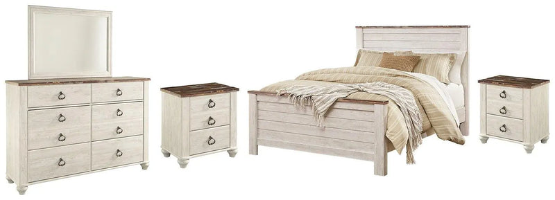 Willowton Bedroom Set -  Ashley Furniture Bedroom Set  Fresh Start Furniture