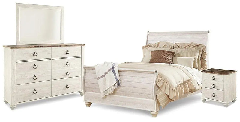 Willowton Bedroom Set -  Ashley Furniture Bedroom Set  Fresh Start Furniture