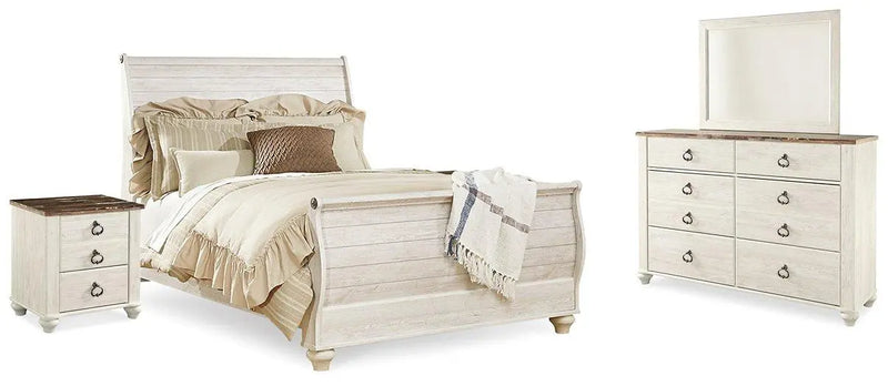Willowton Bedroom Set -  Ashley Furniture Bedroom Set  Fresh Start Furniture