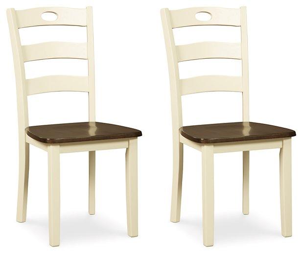 Woodanville Dining Chair Set Ashley Furniture Dining Chair Set Default Title Fresh Start Furniture