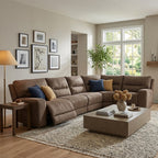 Living Spaces Electronic Modular Reclining Sectional