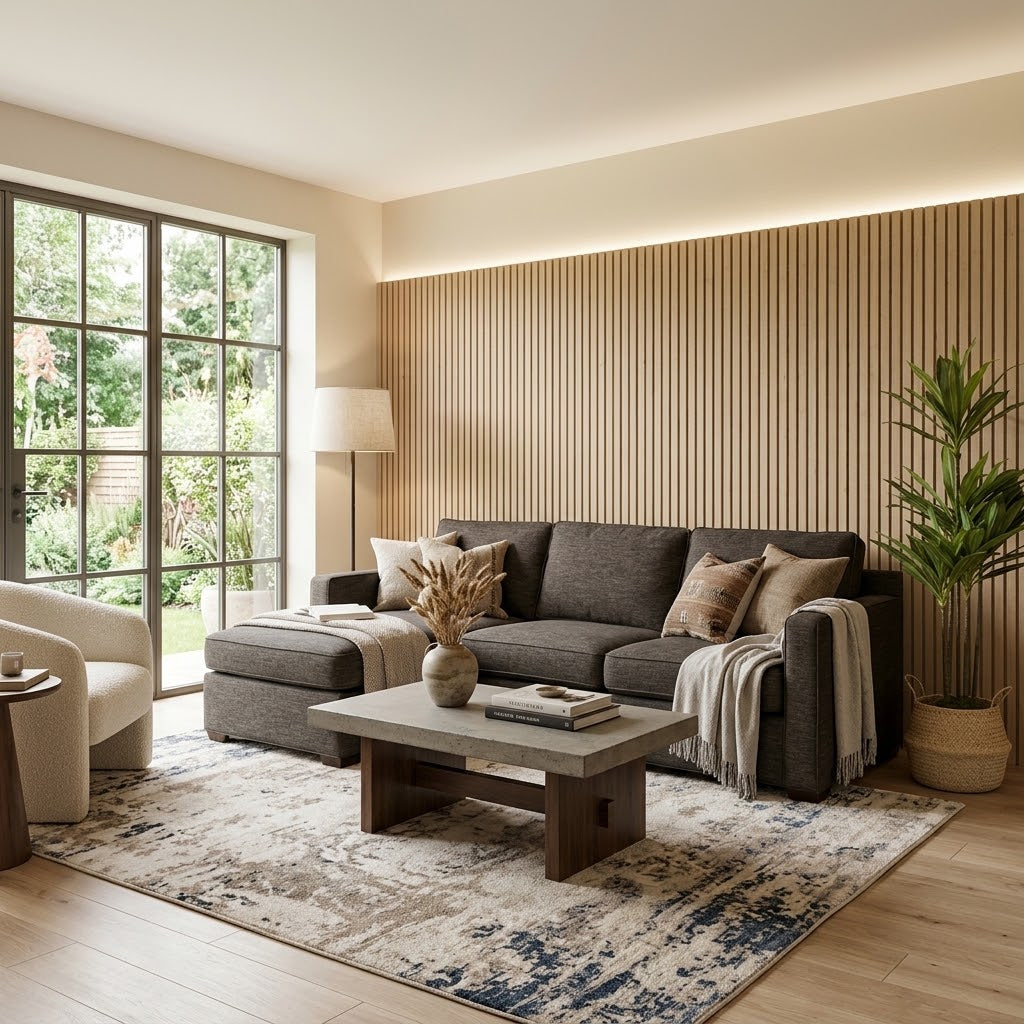 Crate & Barrel Sofa W/reversible Chaise