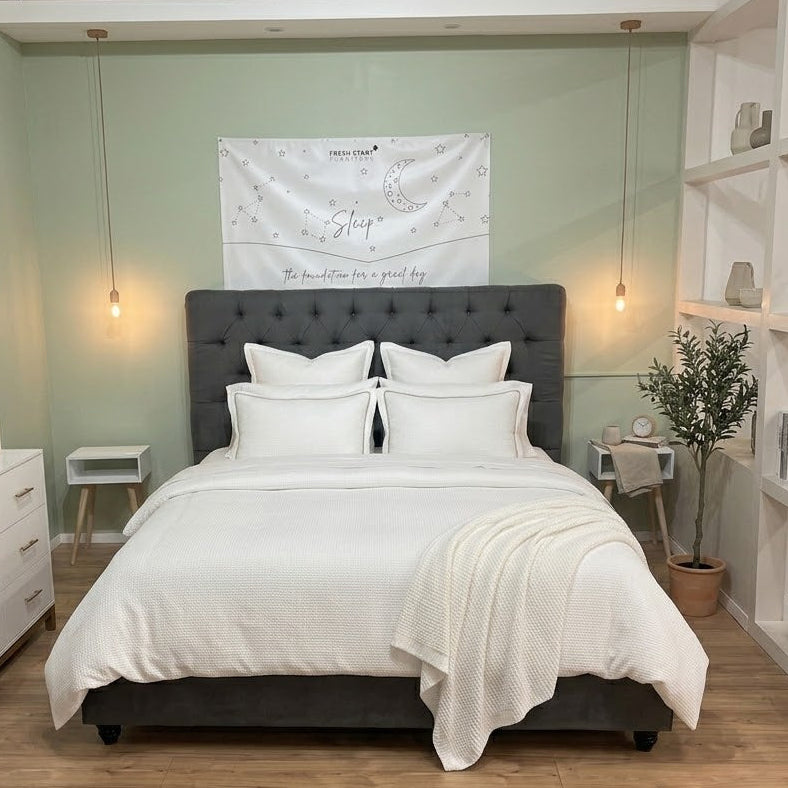 Latitude Run Upholstered King Bed Frame