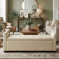 Karat Homes Storage Bench W/flared Arms