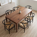 Poly & Bark Paxton Wishbone Dining Chairs Set Of 5