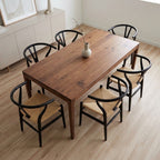 Poly & Bark Paxton Wishbone Dining Chairs Set Of 5