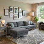 Latitude Run Velvet Sectional