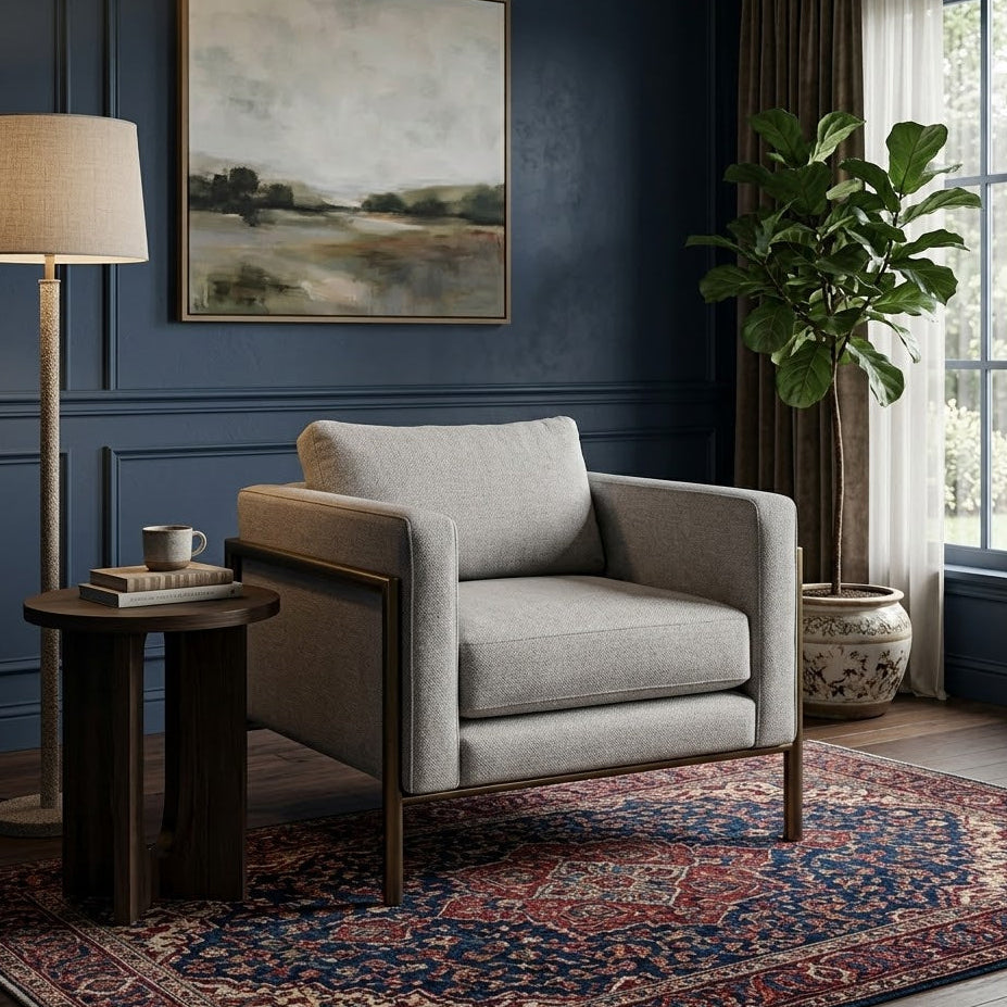 World Market Nicklaus Taupe Chair