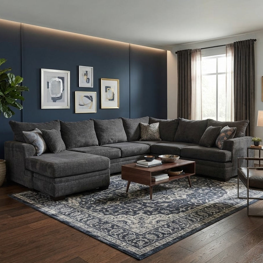 Woodhaven Furniture U-shape Sectional