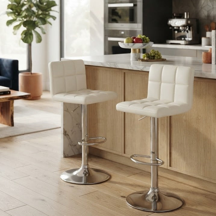 Poundex Bar Stool Set Of 2