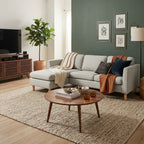 Ikea Sofa W/ Reversible Chaise & Storage