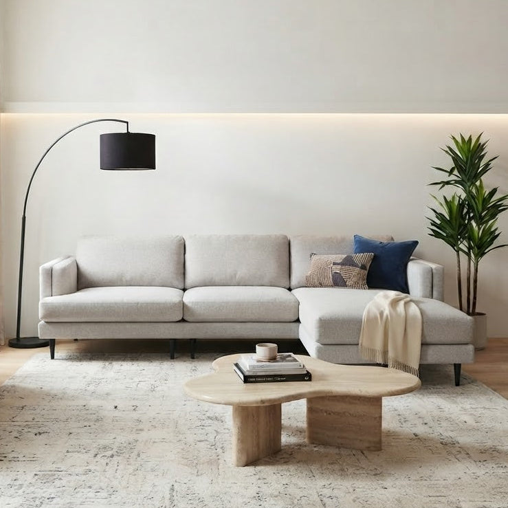 Living Spaces Aries 2 Piece Sectional