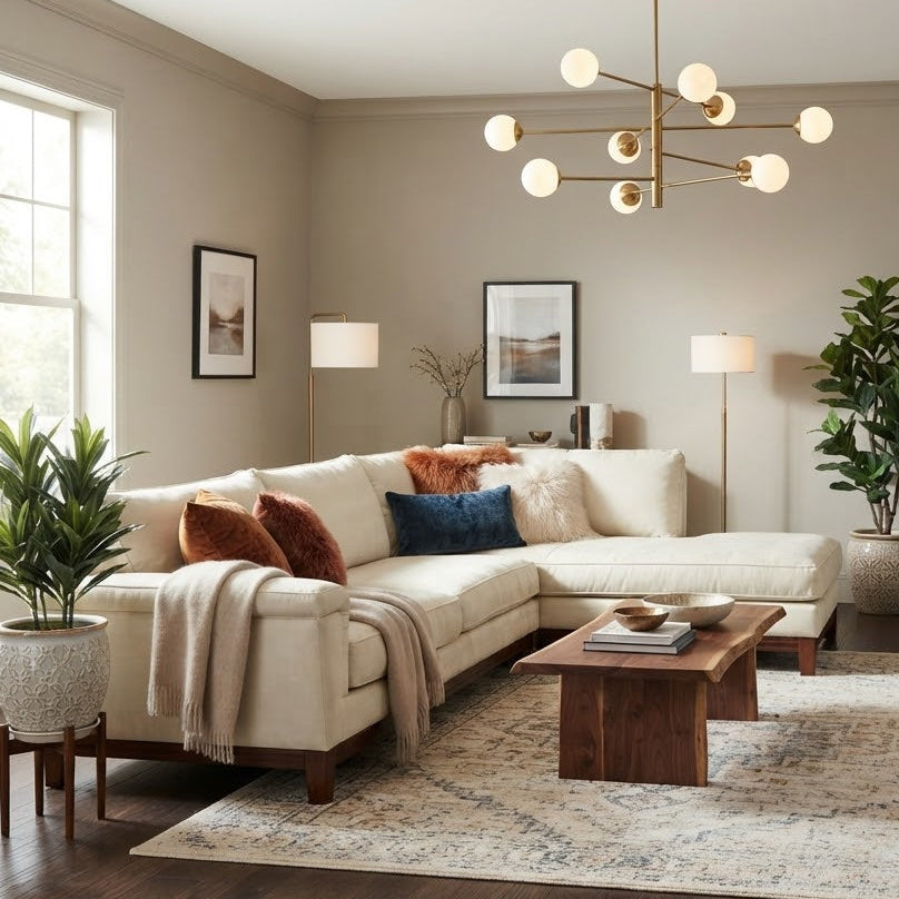 Aspen Open Chaise Sectional