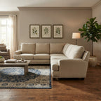 Franklin Company Studded Corner 3 Piece Sectional