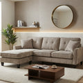 Latitude Run Sofa W/ Reversible Chaise