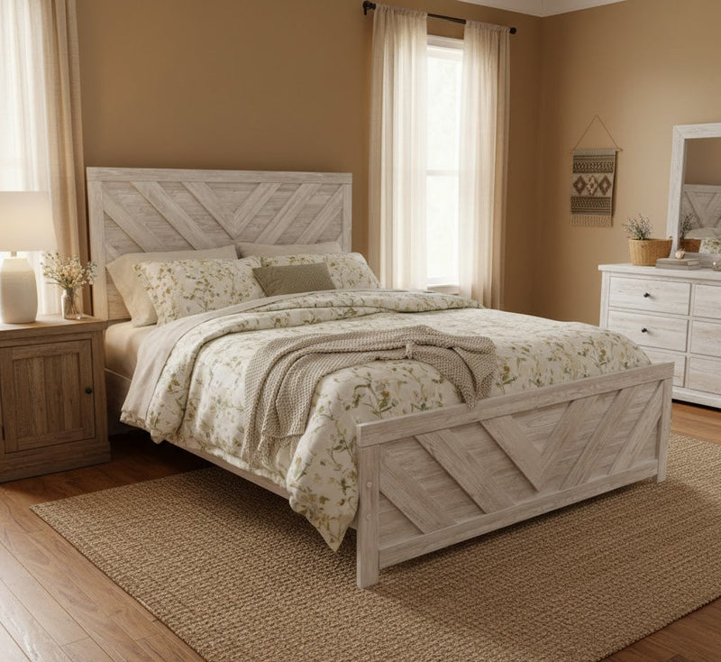 Cayboni Queen Panel Bed