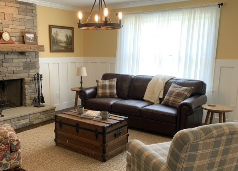Jonathan Louis Leather Sofa
