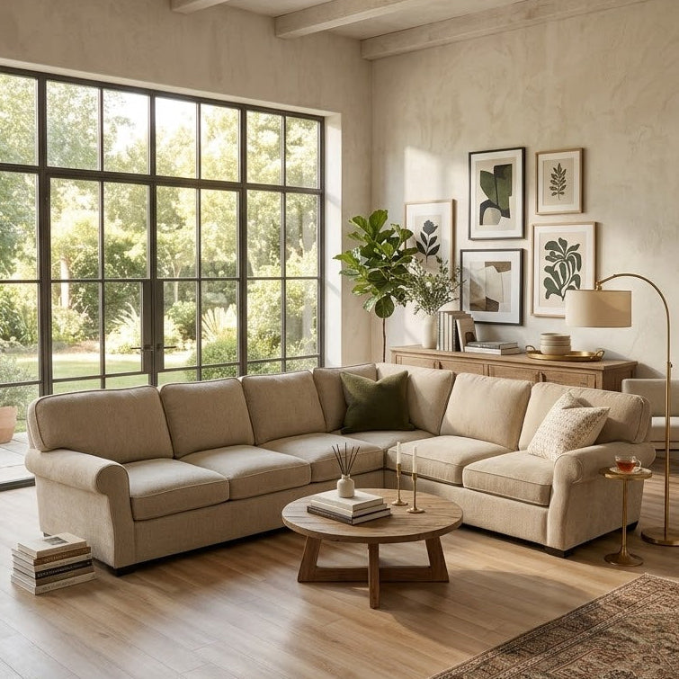 Fairmont Company Oversized L Shape Sectional