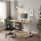 Herman Miller White Adjustable Height Standing Desk