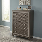 Rooms To Go Diamond Falls Gray Chest