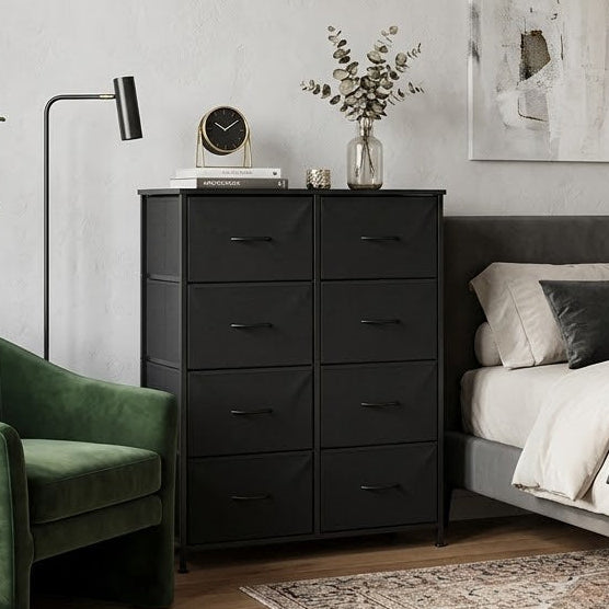 Latitude Run 8 Fabric Drawer Dresser
