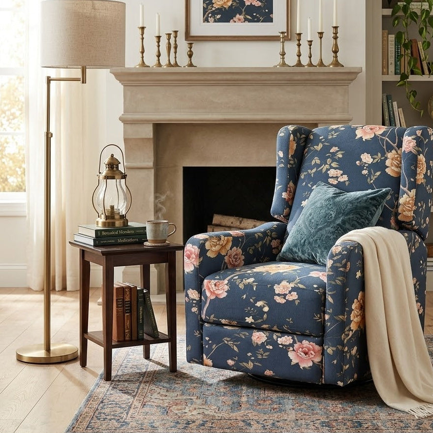 Jayden Creation Bernd Swivel Recliner
