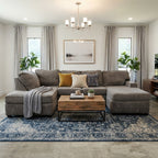 Ashley Furniture Seyler Lane 3 Piece Sectional W/ Double Chaise