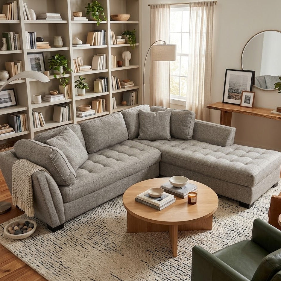 Cindy Crawford 2 Piece Sectional
