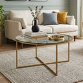 Carnegy Avenue Glass Coffee Table