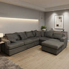 Living Spaces 3 Piece U-shape Sectional
