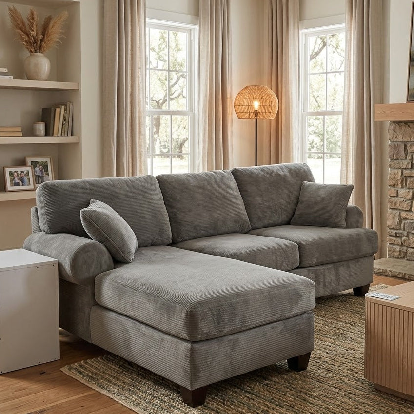 Pioneer Furniture Sofa W/reversible Chaise