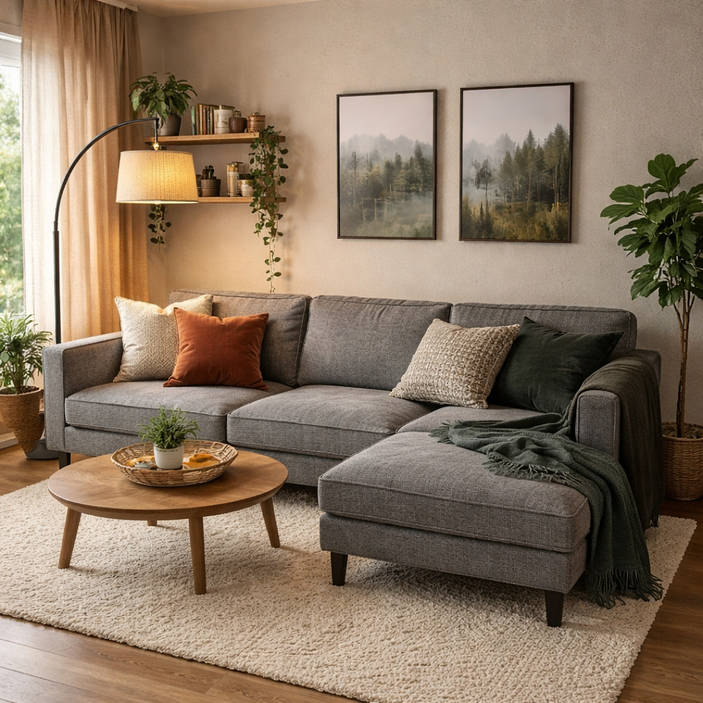 Living Spaces Aquarius Sectional