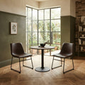 Bed Bath & Beyond Carbon Loft Inyo Faux Leather Chairs