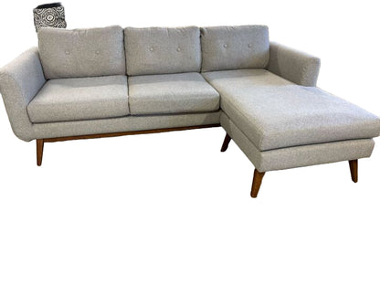 AllModern Concord 2 - Piece Upholstered Chaise Sectional