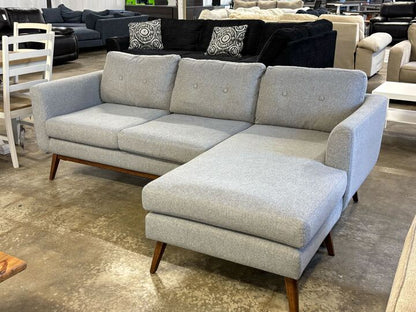 AllModern Concord 2 - Piece Upholstered Chaise Sectional