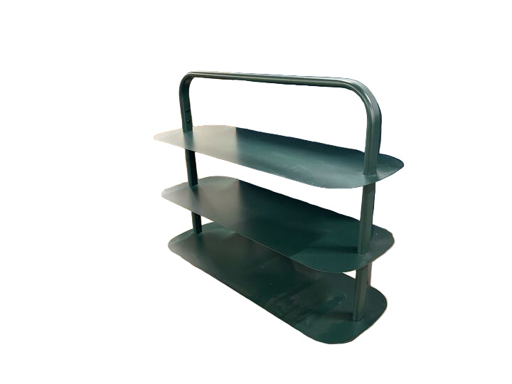 Bed Bath & Beyond Metal 3-Tier Low Shelf