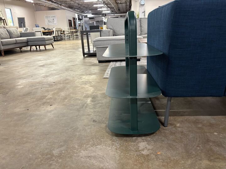 Metal 3-Tier Low Shelf