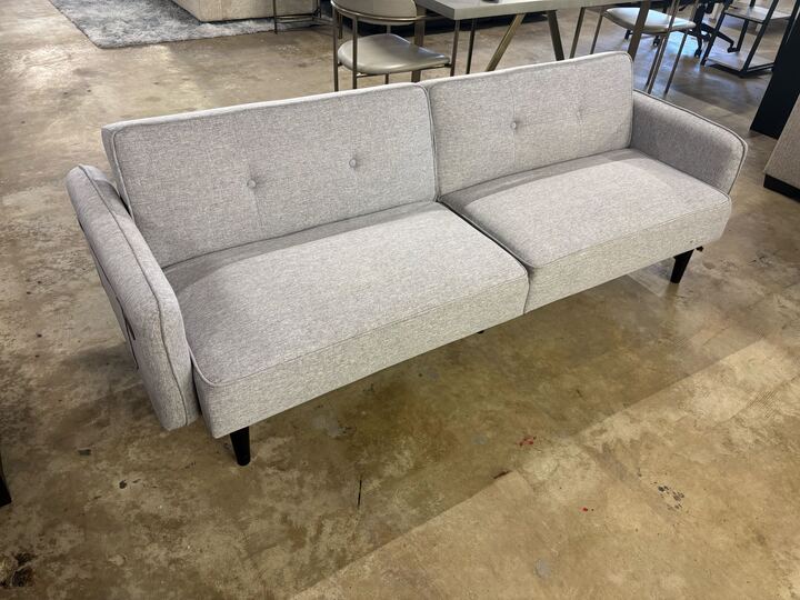 Convertible Sofa W/ Storage Pocket and USB Charger