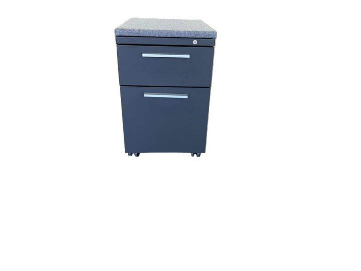 Wide 2 -Drawer Mobile File Cabinet