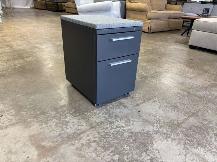 Wide 2 -Drawer Mobile File Cabinet