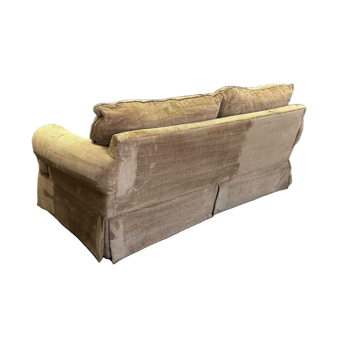 Traditional Rolled Arms Loveseat Sofa