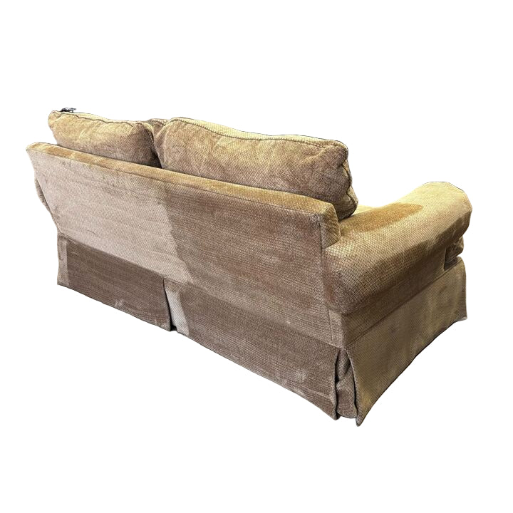 Traditional Rolled Arms Loveseat Sofa