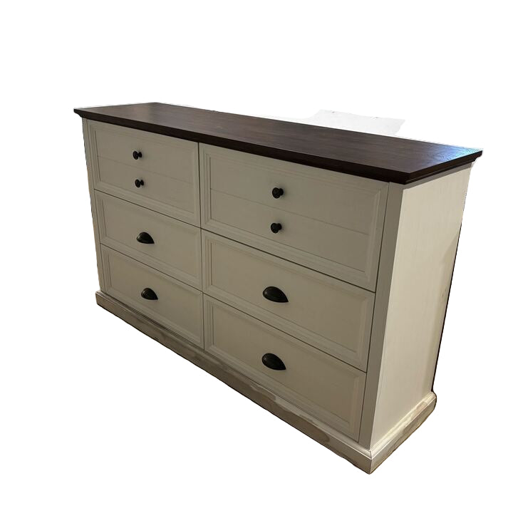 Dorthia Farmhouse 6 Drawer Dresser