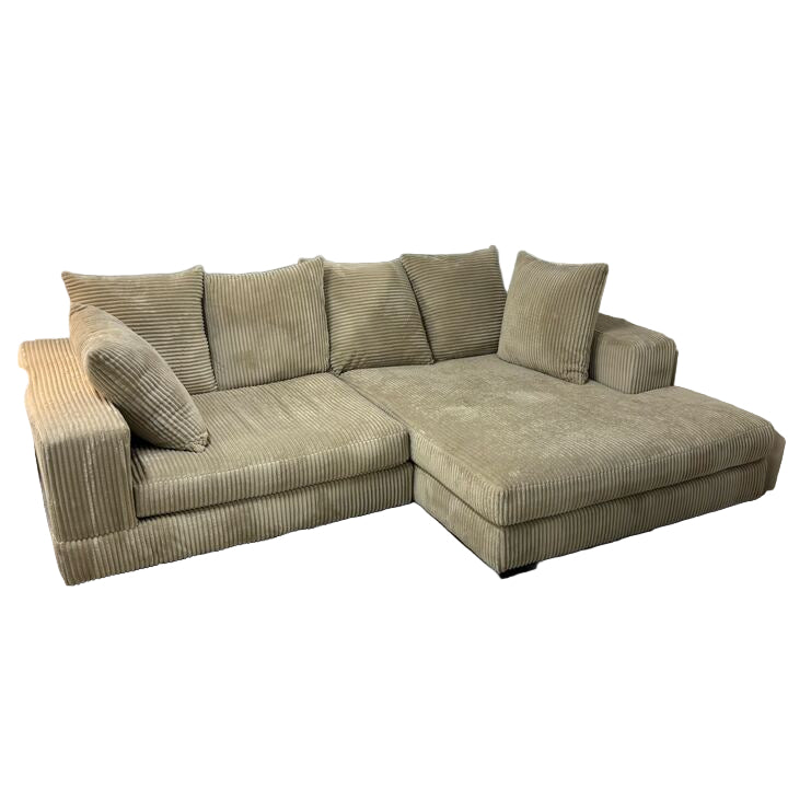 Luxe Microsuede Sectional